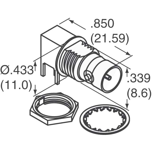 31-6055 Amphenol RF  Conjuntos de conectores coaxiales (RF)